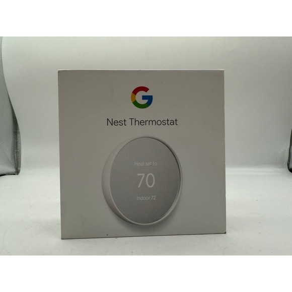 Google Nest Thermostat Snow Smart Home Programmable Temperature Control m:G4CVZ - Picture 1 of 16